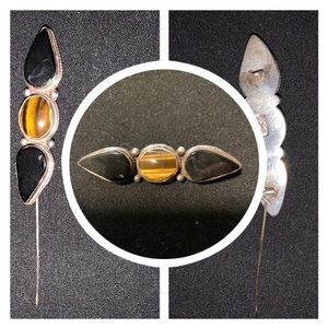 Himalayan Sun Brooche Sterling silver